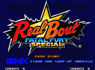 Real Bout Fatal Fury Special — écran titre