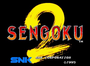 Sengoku 2 — écran titre