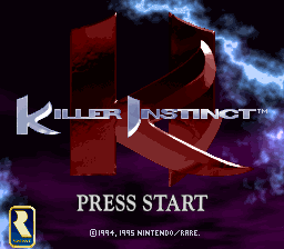 Killer Instinct — écran titre