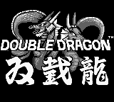 Double Dragon — écran titre
