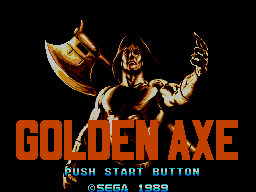 Golden Axe — écran titre