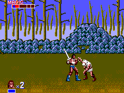 Golden Axe — screenshot