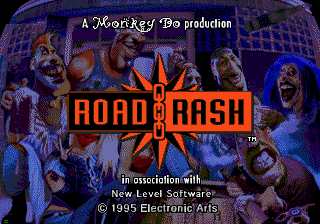 Road Rash — écran titre