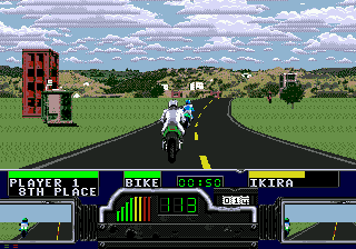Road Rash — screenshot