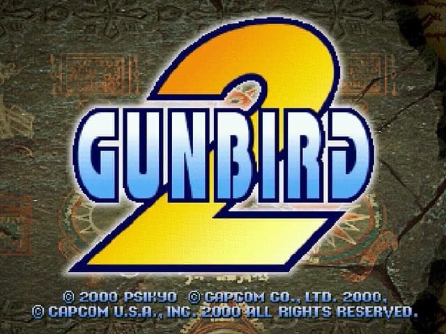 Gunbird 2 — écran titre