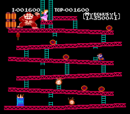 Donkey Kong — screenshot