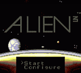 Alien 3 — écran titre