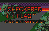 Checkered Flag — écran titre