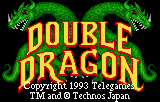 Double Dragon — écran titre