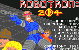 Robotron - 2084 — écran titre