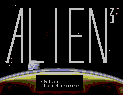 Alien 3 — écran titre