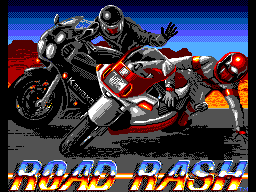 Road Rash — écran titre