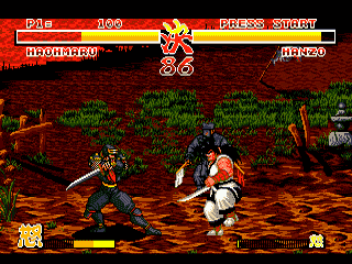 Samurai Shodown — screenshot