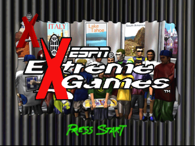 Espn Extreme Games — écran titre