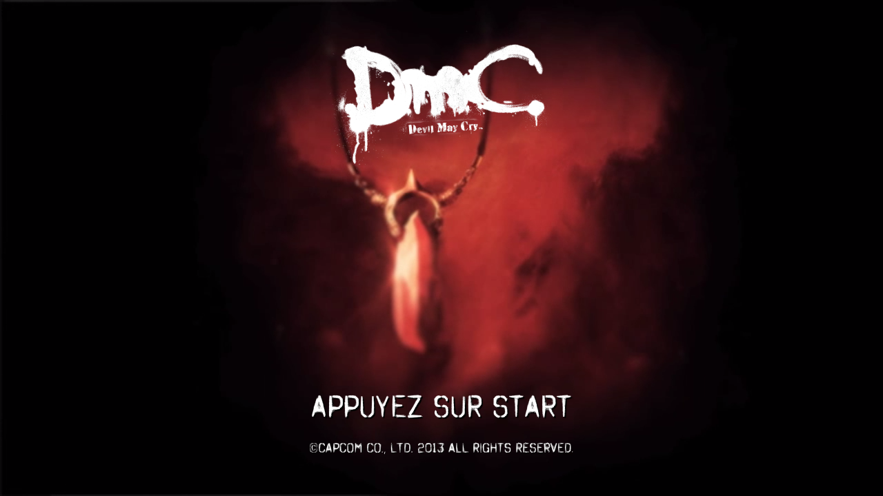 DmC - Devil May Cry — écran titre