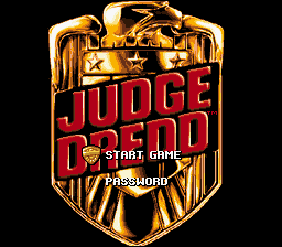 Judge Dredd — écran titre