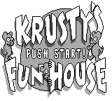 Krusty's Fun House — écran titre