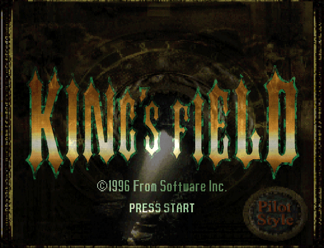 King's Field III - Pilot Style — écran titre
