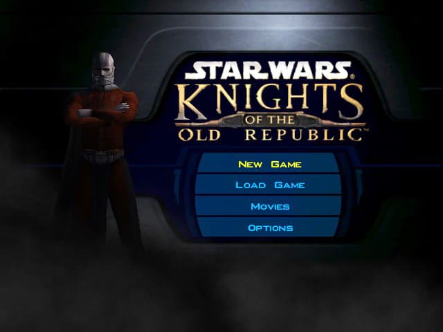 Star Wars - Knights Of The Old Republic — écran titre