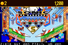 2 Games In 1 - Sonic Pinball Party + Columns Crown — screenshot