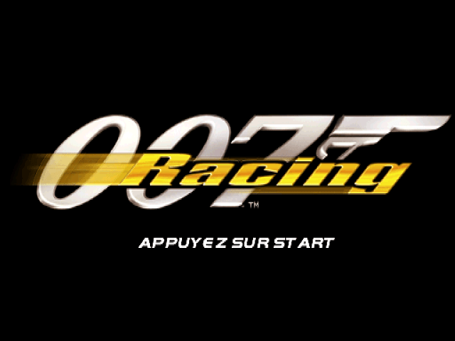 007 Racing — écran titre