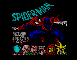 Spider-man - Return Of The Sinister Six — écran titre