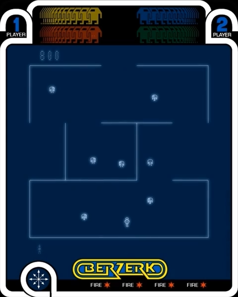 Berzerk — screenshot