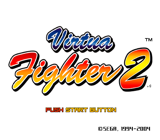Sega Ages 2500 Series Vol. 16 - Virtua Fighter 2 — écran titre