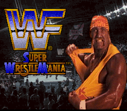 Wwf Super Wrestlemania — écran titre