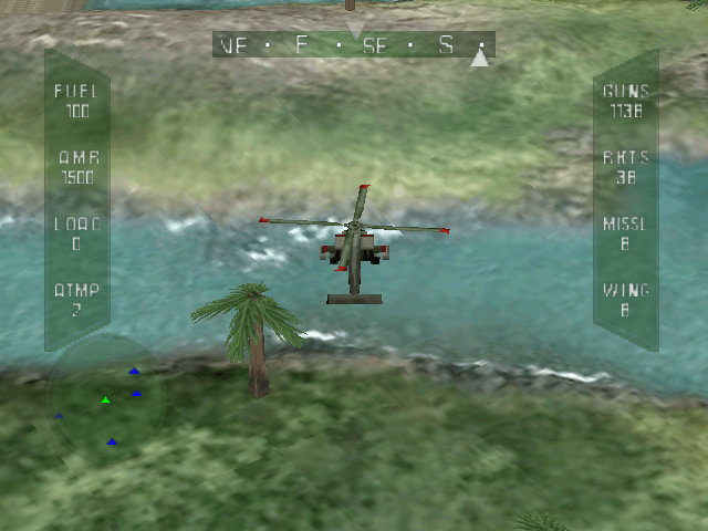 Nuclear Strike 64 — screenshot