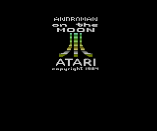 Androman On The Moon — écran titre