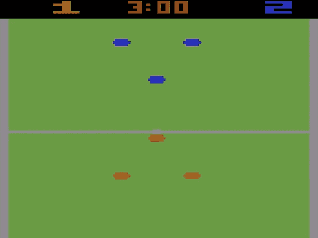 Championship Soccer — écran titre