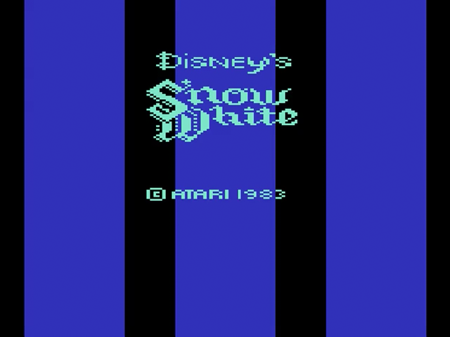 Snow White And The Seven Dwarfs — écran titre