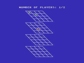 3-D Tic-Tac-Toe (Atari 8bit conversion) — screenshot