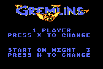 Gremlins — écran titre
