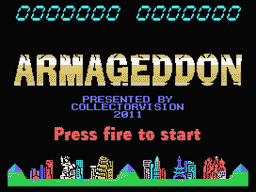 Armageddon — écran titre