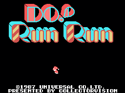Mr. Do! Run Run — écran titre