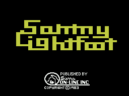 Sammy Lightfoot — écran titre