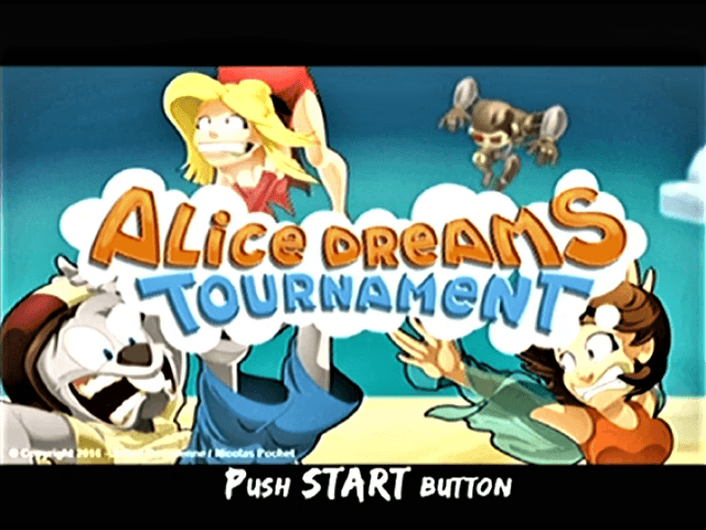 Alice Dreams Tournament — écran titre