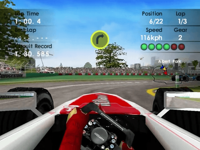F1 World Grand Prix 2 — screenshot