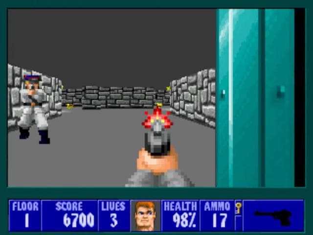 Wolfenstein 3D — screenshot