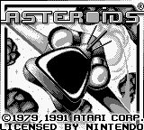 Asteroids — écran titre