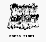 Dennis The Menace — écran titre