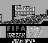 Fifa Soccer '97 — écran titre