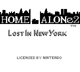 Home Alone 2 - Lost In New York — écran titre