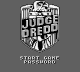 Judge Dredd — écran titre