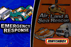 2 Game Pack! - Matchbox Missions - Emergency Response And Air, Land And Sea Rescue — screenshot