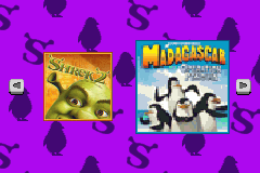2-in-1 Fun Pack - Dreamworks Madagascar - Operation Penguin + Dreamworks Shrek 2 — écran titre