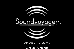 Bit Generations - Soundvoyager — écran titre