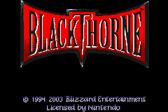 Blackthorne — écran titre